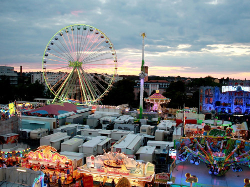 Hofer Volksfest 2016 von oben – Foto 3