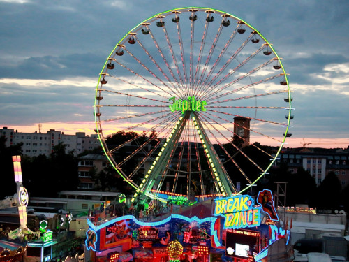 Hofer Volksfest 2016 von oben – Foto 5