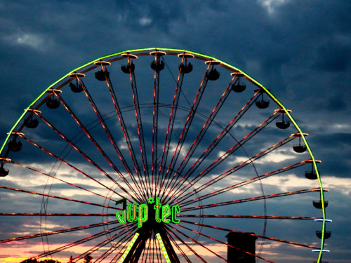 Hofer Volksfest 2016 von oben – Foto 6