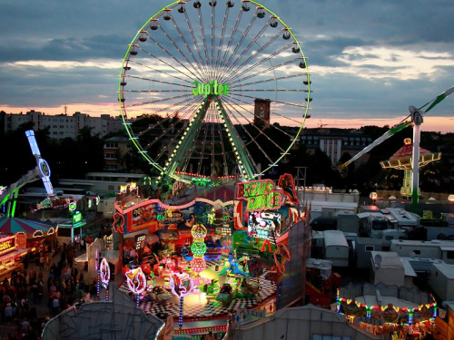 Hofer Volksfest 2016 von oben – Foto 8