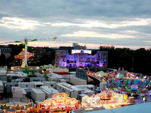 Hofer Volksfest 2016 von oben – Foto 9