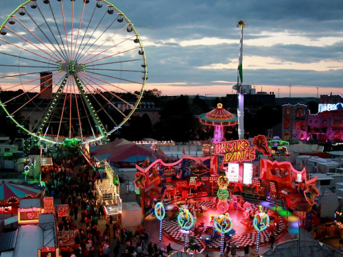 Hofer Volksfest 2016 von oben – Foto 11
