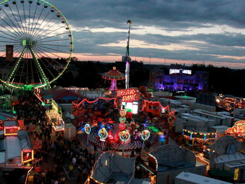 Hofer Volksfest 2016 von oben – Foto 13