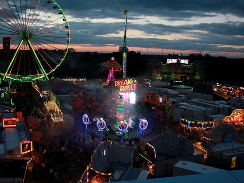 Hofer Volksfest 2016 von oben – Foto 15