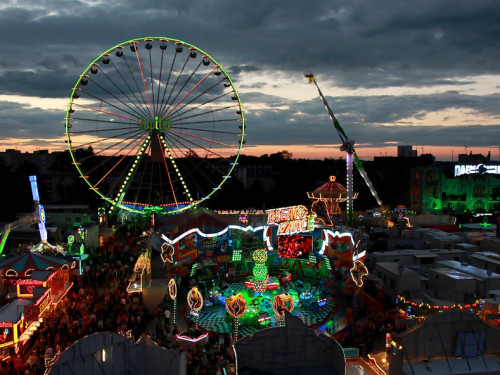 Hofer Volksfest 2016 von oben – Foto 17