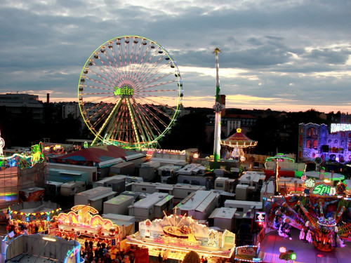 Hofer Volksfest 2016 von oben – Foto 18