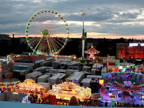 Hofer Volksfest 2016 von oben – Foto 19