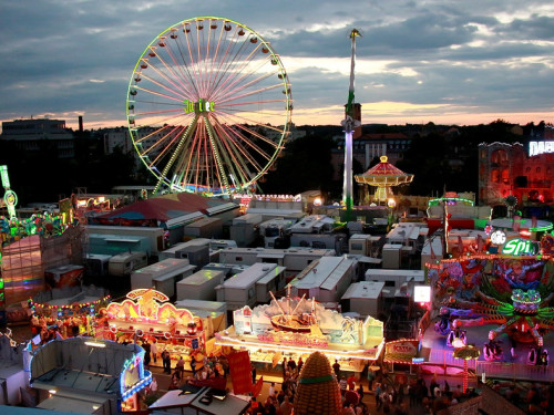 Hofer Volksfest 2016 von oben – Foto 20