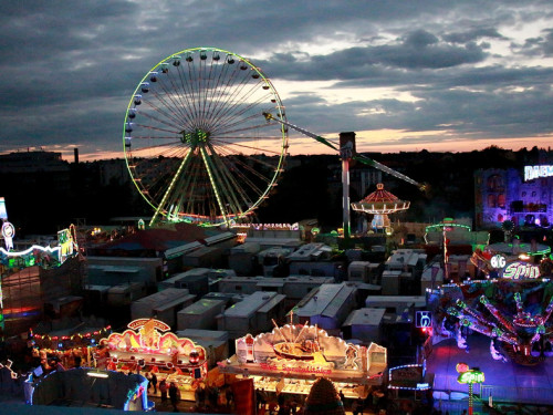 Hofer Volksfest 2016 von oben – Foto 25