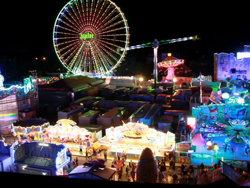 Hofer Volksfest 2016 von oben – Foto 31
