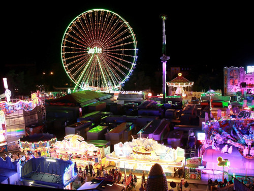 Hofer Volksfest 2016 von oben – Foto 32