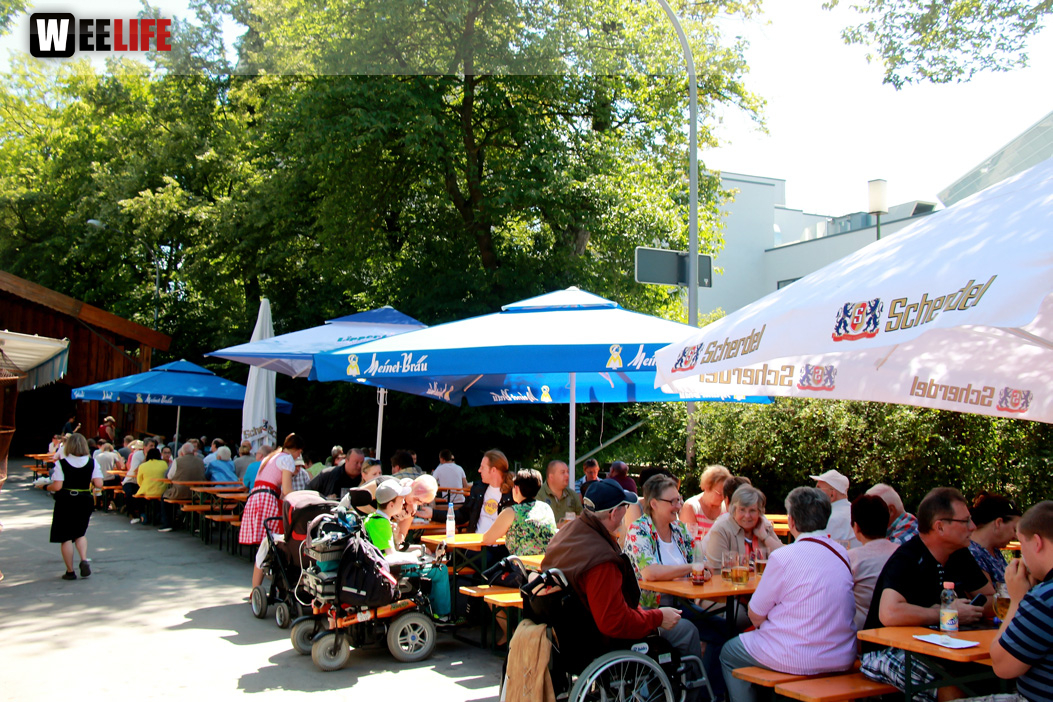 Hofer Volksfest 2016 letzer Tag Frühshoppen
