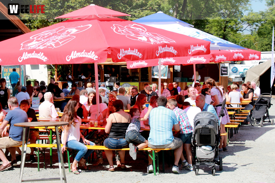 Hofer Volksfest 2016 letzer Tag Frühshoppen