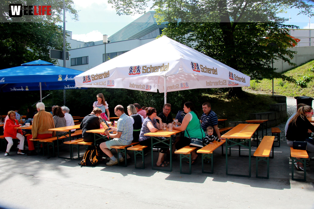 Hofer Volksfest 2016 letzer Tag Frühshoppen