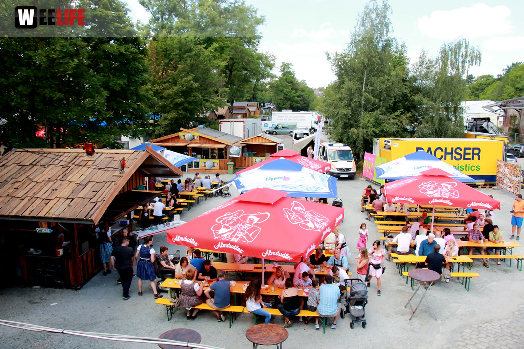 Hofer Volksfest 2016 letzer Tag Frühshoppen