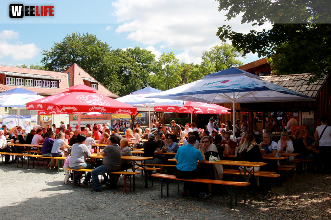 Hofer Volksfest 2016 letzer Tag Frühshoppen