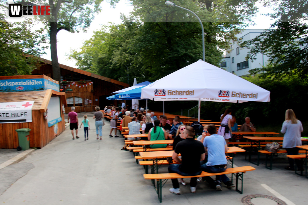 Hofer Volksfest 2016 letzer Tag Frühshoppen