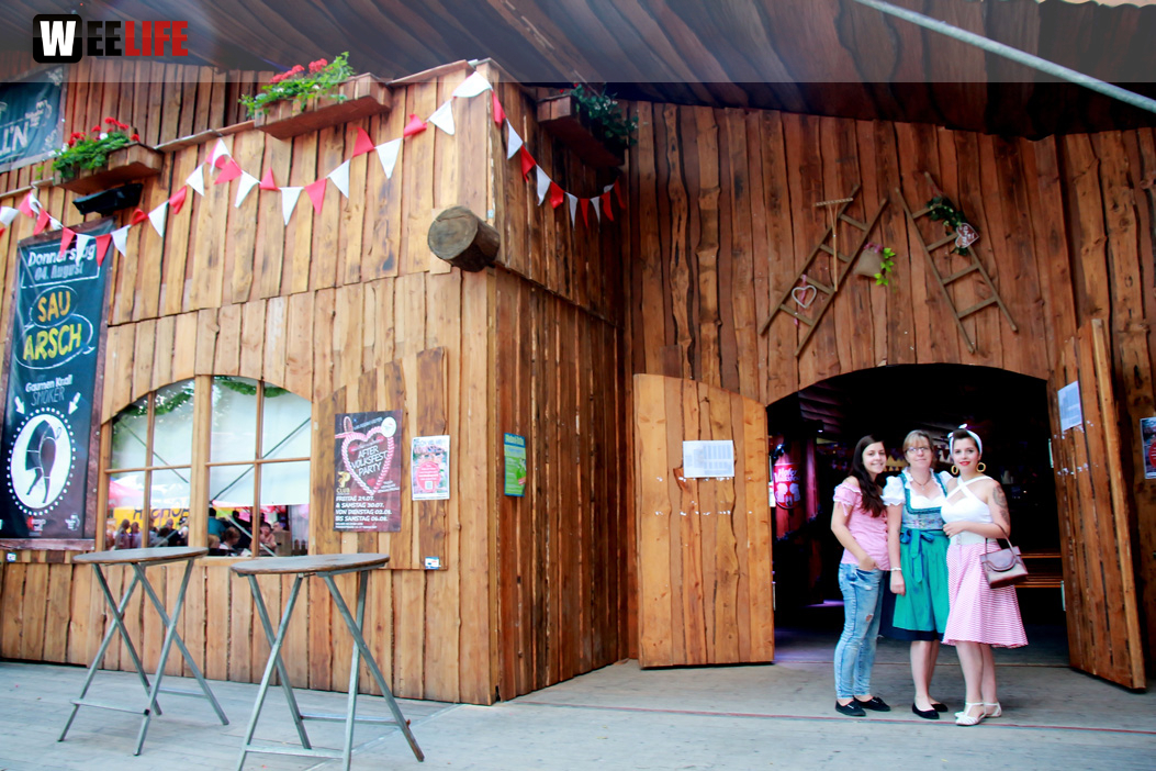 Hofer Volksfest 2016 letzer Tag Frühshoppen