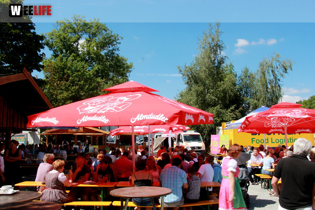 Hofer Volksfest 2016 letzer Tag Frühshoppen