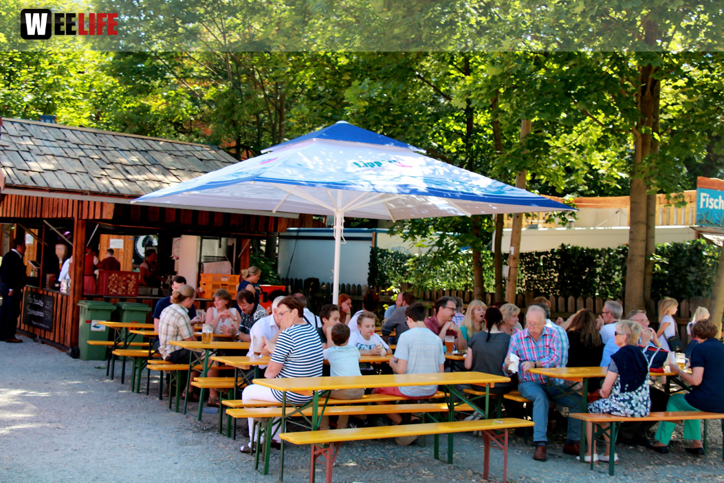 Hofer Volksfest 2016 letzer Tag Frühshoppen