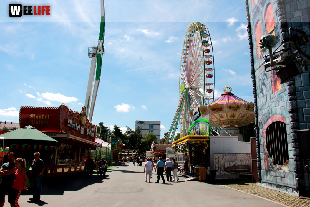 Hofer Volksfest 2016 letzer Tag Frühshoppen