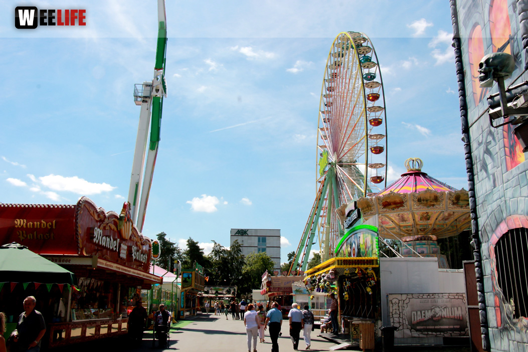 Hofer Volksfest 2016 letzer Tag Frühshoppen