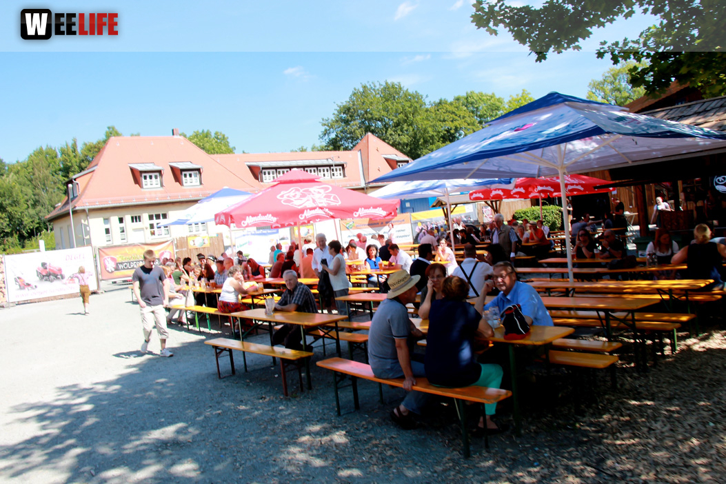 Hofer Volksfest 2016 letzer Tag Frühshoppen