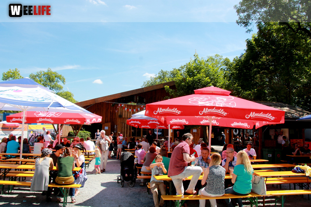 Hofer Volksfest 2016 letzer Tag Frühshoppen