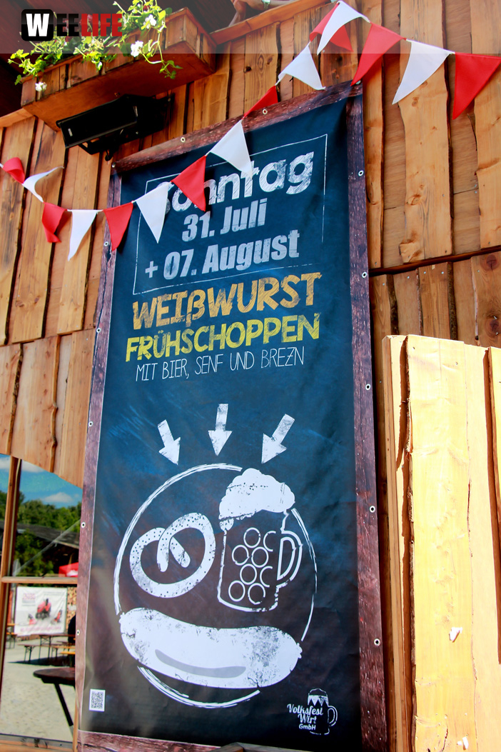 Hofer Volksfest 2016 letzer Tag Frühshoppen