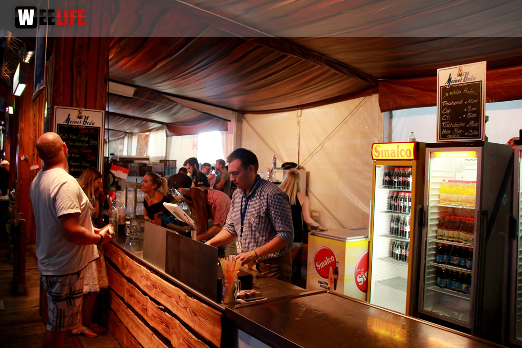 Hofer Volksfest 2016 letzer Tag Frühshoppen