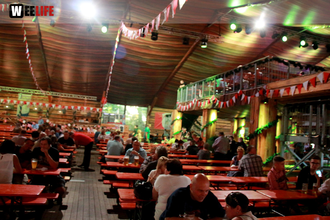 Hofer Volksfest 2016 letzer Tag Frühshoppen