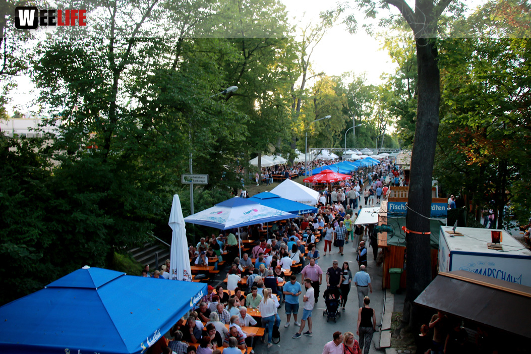 Hofer Volksfest 2016 letzer Tag Frühshoppen