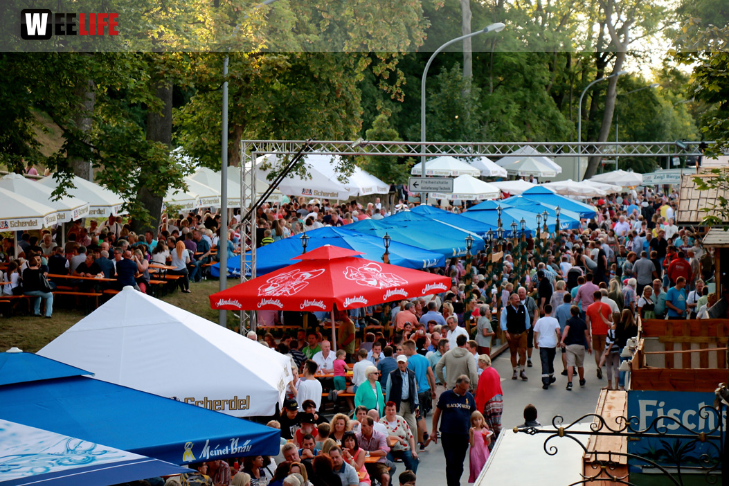 Hofer Volksfest 2016 letzer Tag Frühshoppen