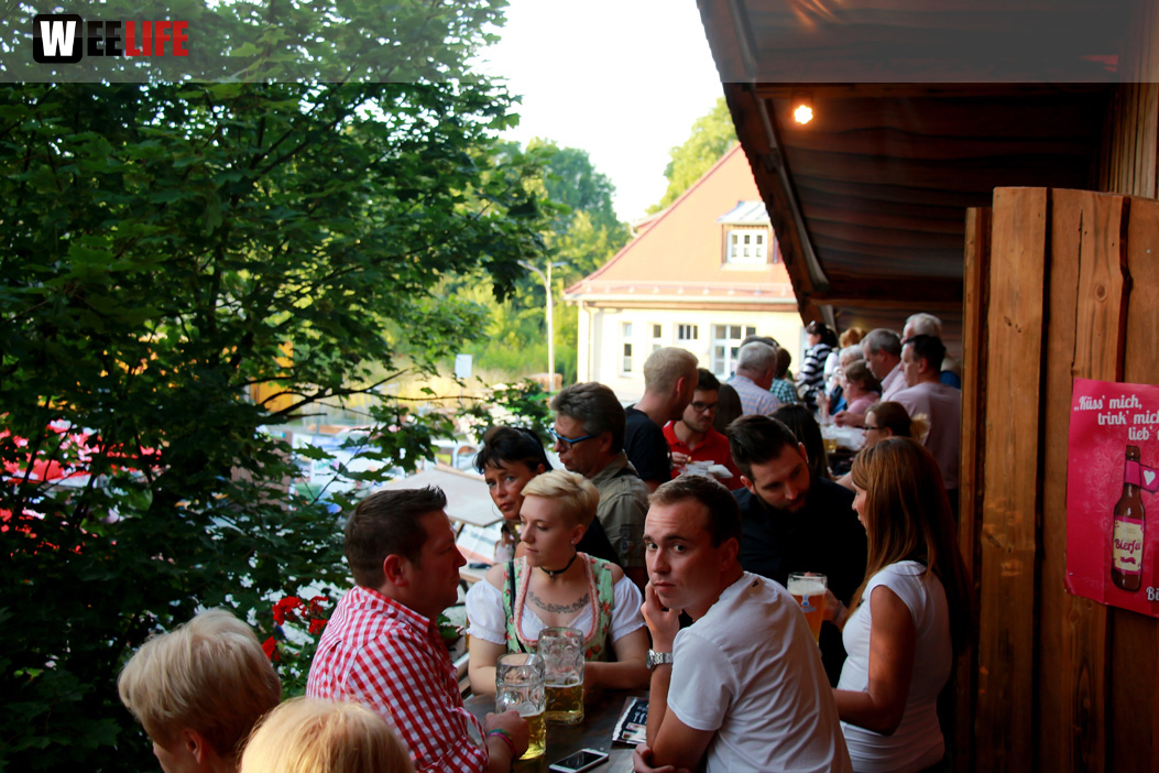 Hofer Volksfest 2016 letzer Tag Frühshoppen