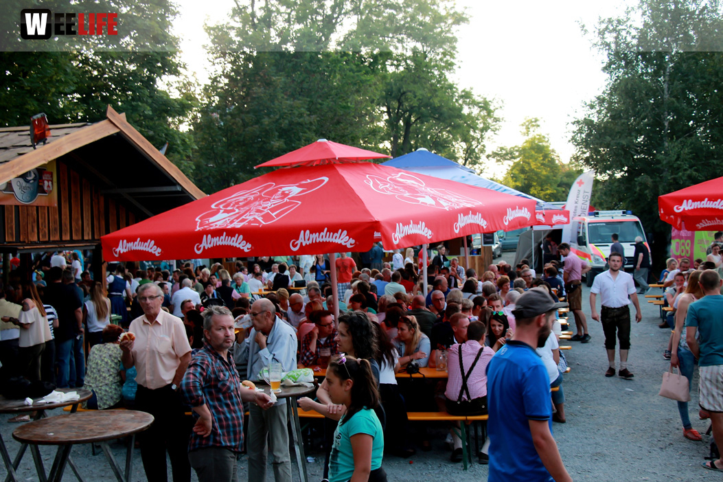 Hofer Volksfest 2016 letzer Tag Frühshoppen