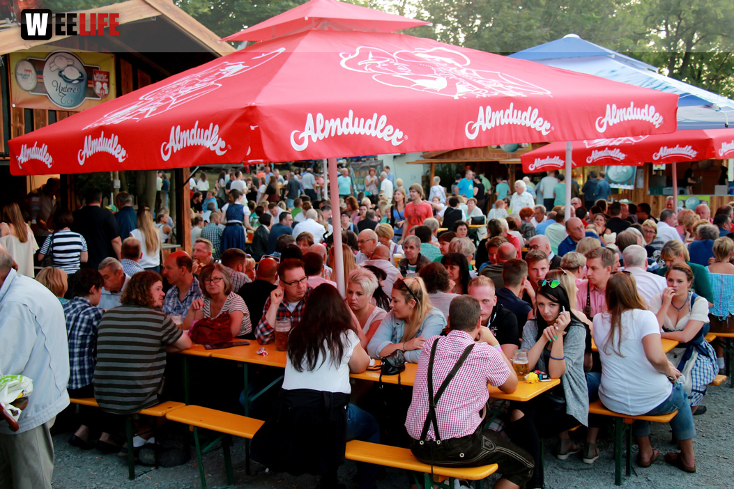 Hofer Volksfest 2016 letzer Tag Frühshoppen