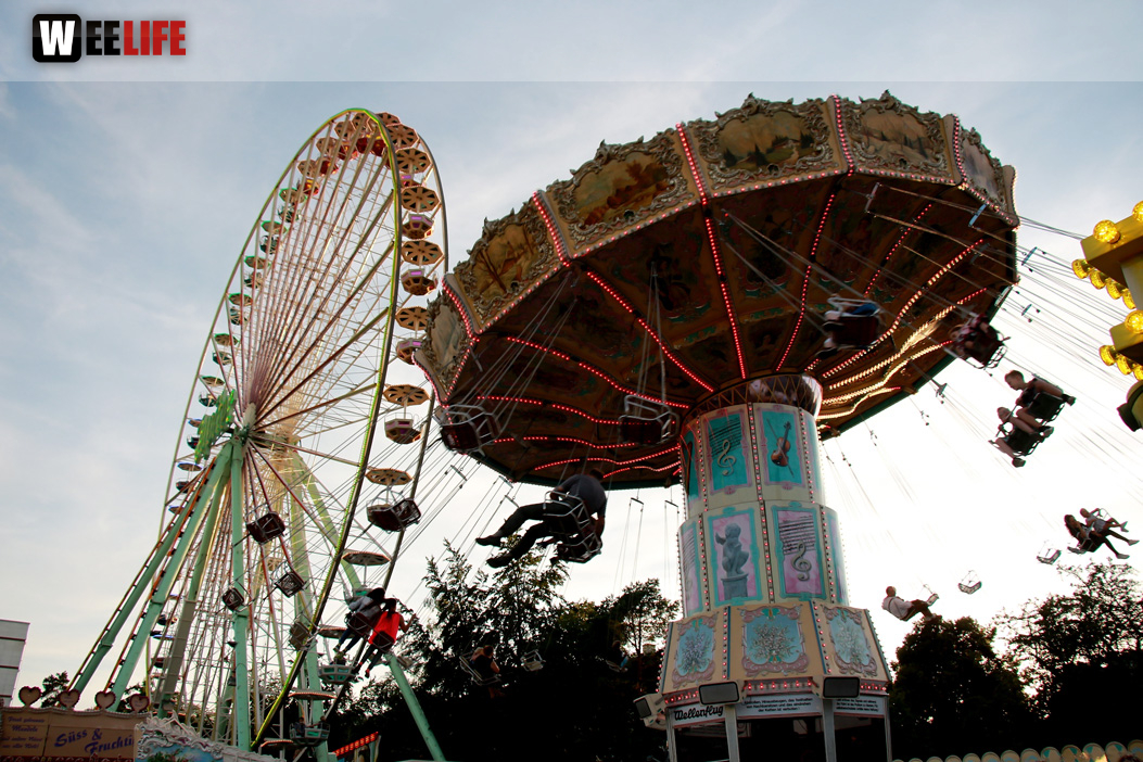 Hofer Volksfest 2016 letzer Tag Nachmittag