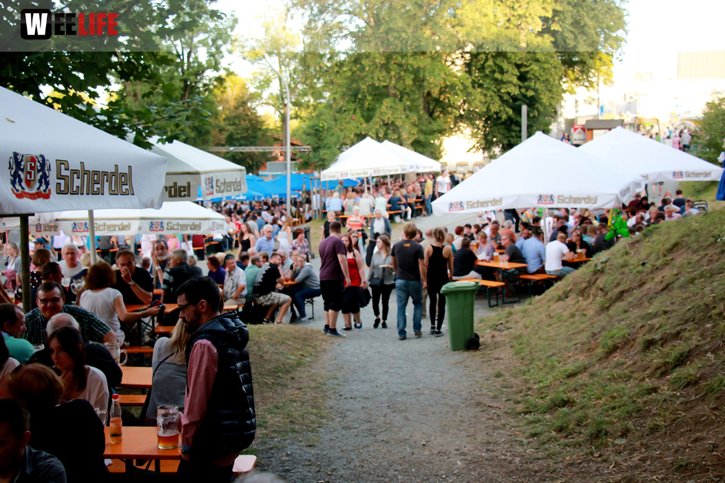 Hofer Volksfest 2016 letzer Tag Nachmittag