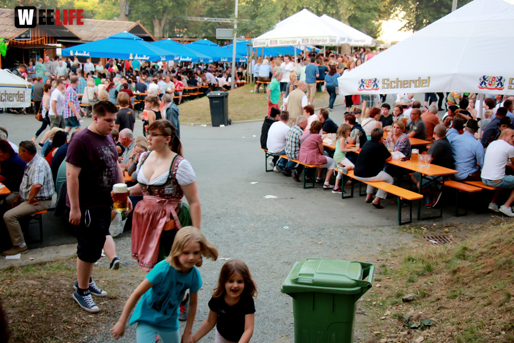 Hofer Volksfest 2016 letzer Tag Nachmittag