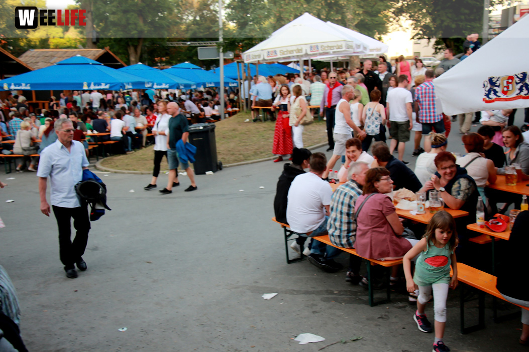 Hofer Volksfest 2016 letzer Tag Nachmittag