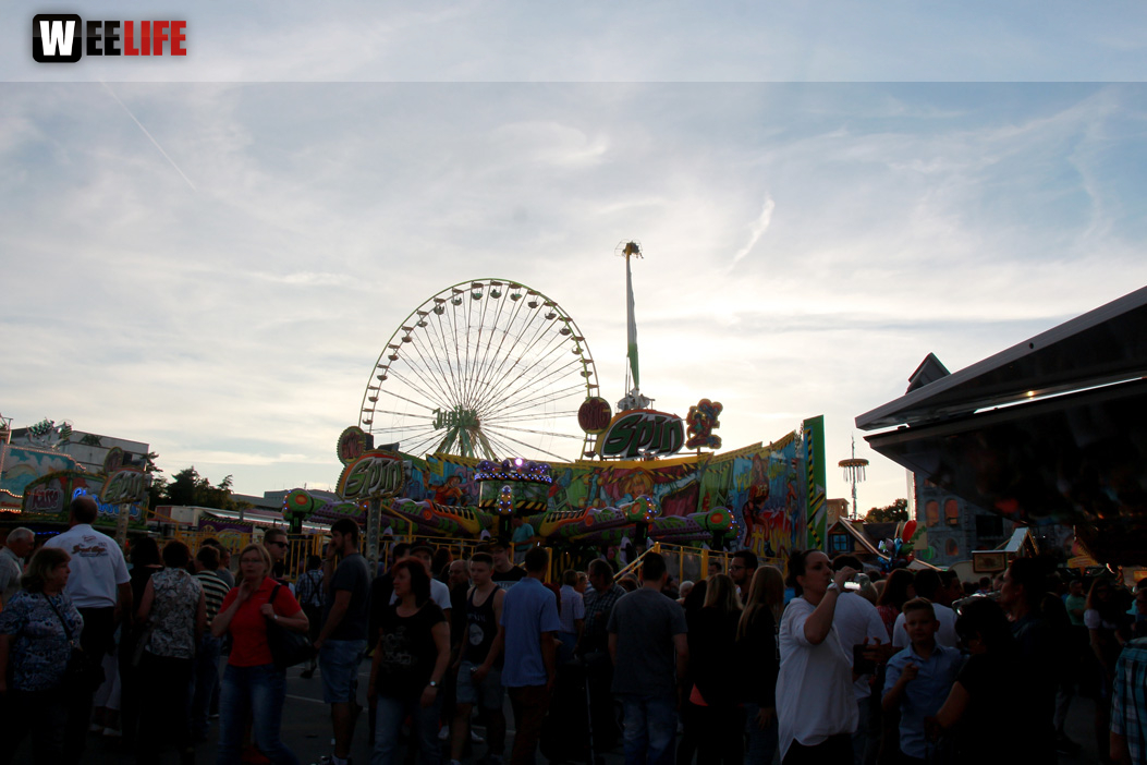 Hofer Volksfest 2016 letzer Tag Nachmittag
