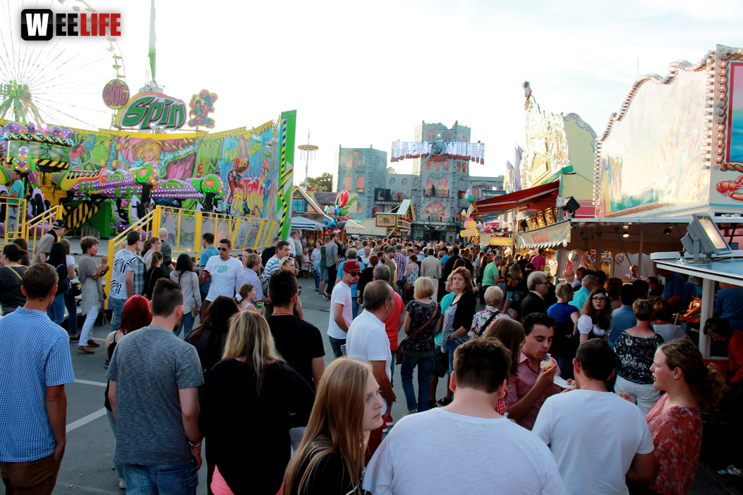 Hofer Volksfest 2016 letzer Tag Nachmittag