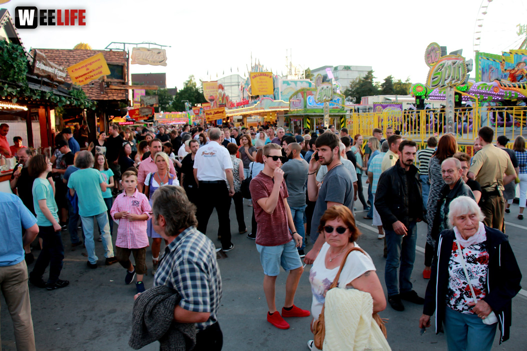 Hofer Volksfest 2016 letzer Tag Nachmittag