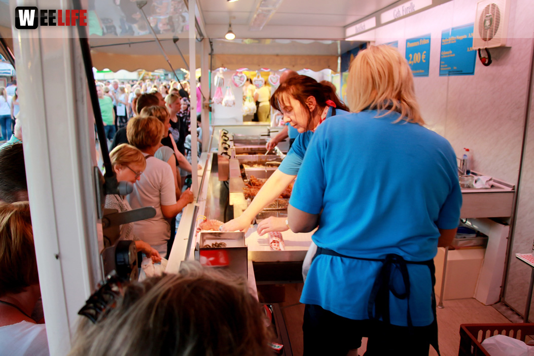 Hofer Volksfest 2016 letzer Tag Nachmittag