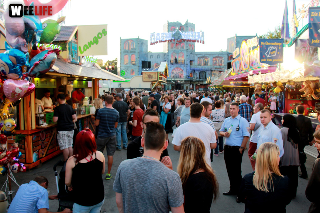 Hofer Volksfest 2016 letzer Tag Nachmittag
