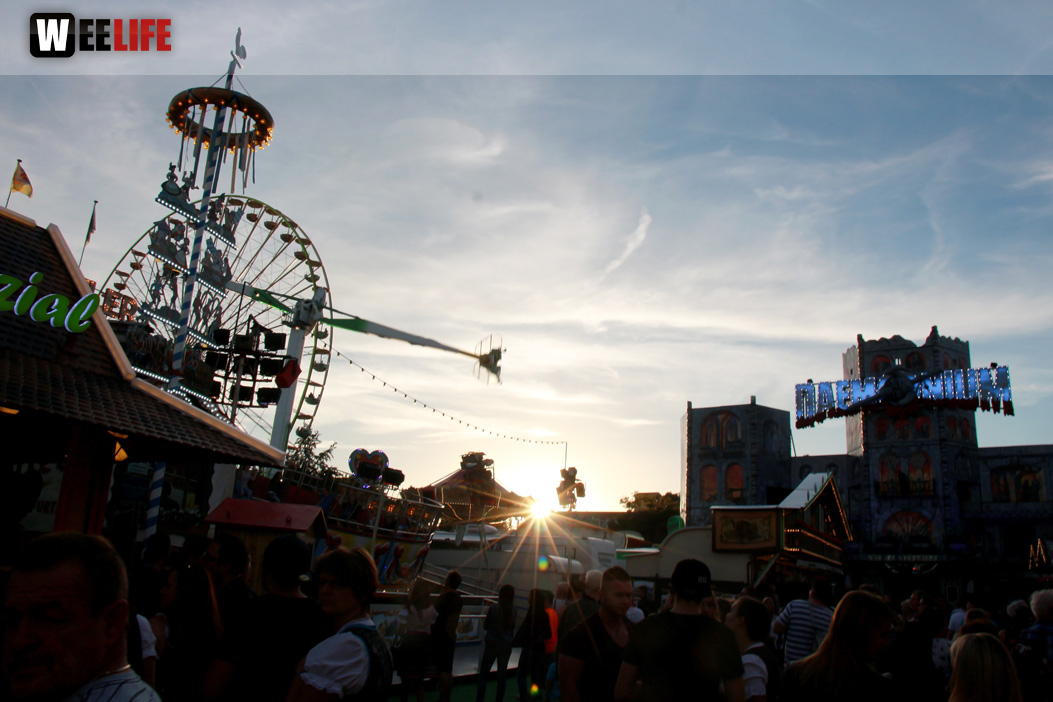 Hofer Volksfest 2016 letzer Tag Nachmittag