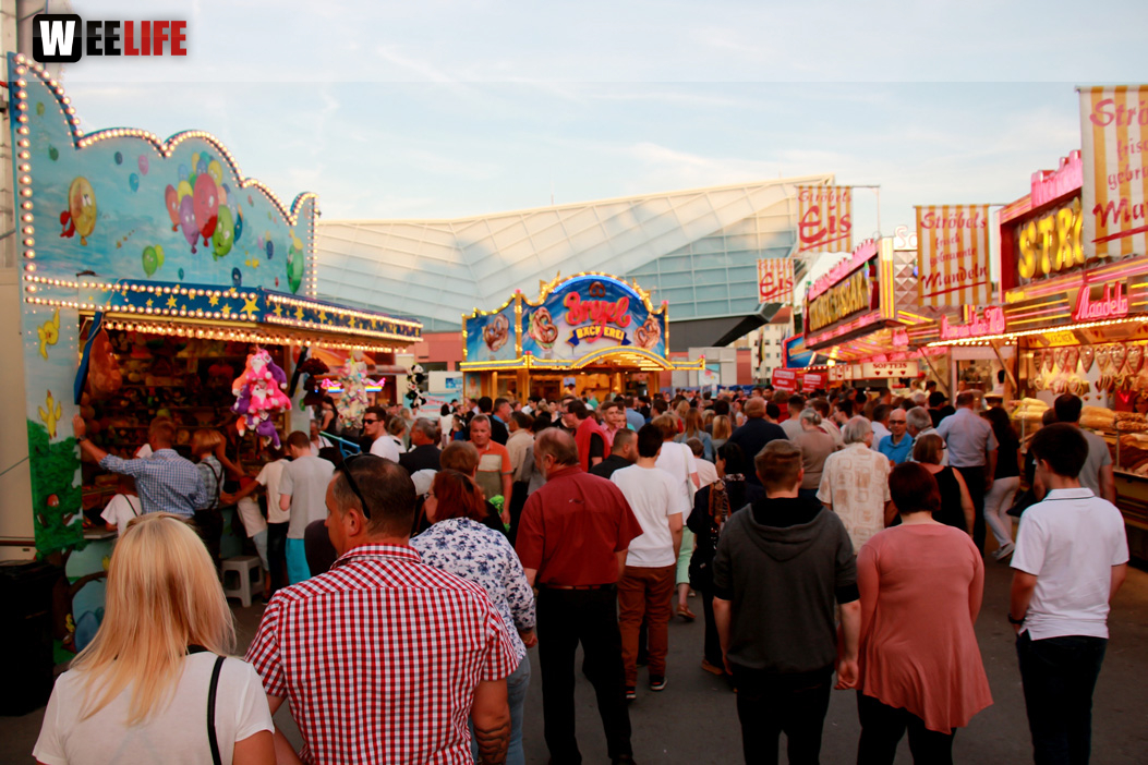 Hofer Volksfest 2016 letzer Tag Nachmittag