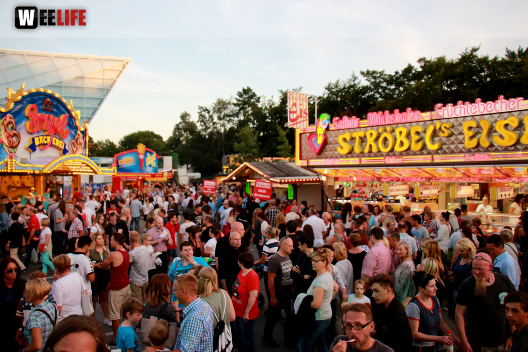 Hofer Volksfest 2016 letzer Tag Nachmittag