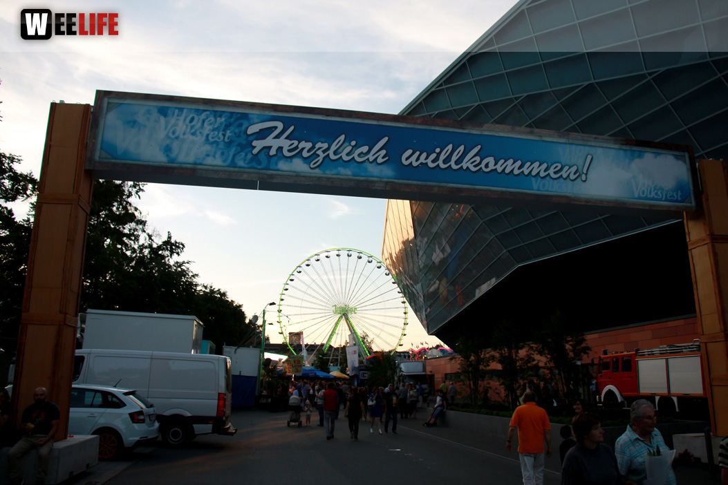 Hofer Volksfest 2016 letzer Tag Nachmittag