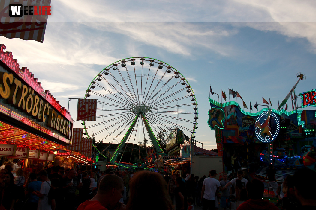 Hofer Volksfest 2016 letzer Tag Nachmittag